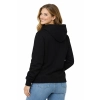 Bluza dresowa damska z kapturem kolor czarny roz.L